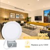 xingruyu 6 Pack 7 Inch Ultra-Thin LED Recessed Ceiling Light