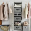 GRANNY SAYS Hanging Closet Organizer 6 Shelves, Closet Organizers and