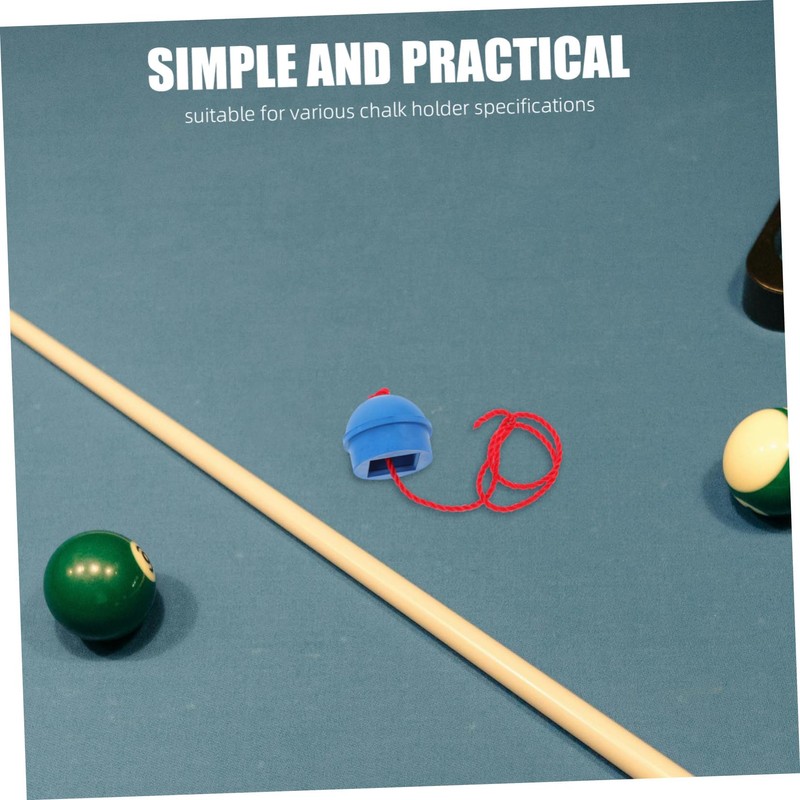 VICASKY Pool Cue Chalk Holder with Protective Case Lightweight Billiard