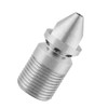QANYEGN Sewer Jetter Nozzle, Stainless Steel, 3/8BSP, 0.5-1.2mm, 250 Bar,