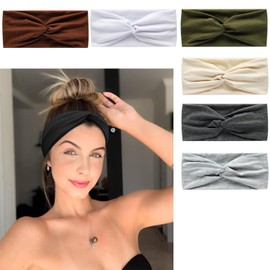 Elastic Soft Headbands For Women Vintage Headwraps Fashion Cross Knot Hair Scarf Hair Accessories (UNIQUE)