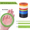 8Rolls Thin Painters Tape Total 176yards 1/8, 1/4, 1/2 inch