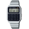 Casio CA-500WE-1AJF Standard Wristwatch, Unisex, Silver, Silver, Bracelet Type
