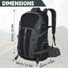 OUUTMEE 30L/40L Hiking Backpack, Waterproof Trekking Rucksack for Men Women,