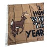 unknown I Hunt White Tails Year Round Flag 3x5 ft