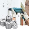 AccEncyc 1 Inch Plaster Washers 200 Pcs Plaster Buttons Metal