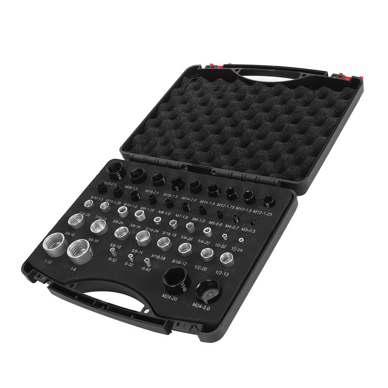44PCS Nut and Bolt Thread Checker Aluminum Alloy Imperial and