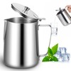 67 oz 304 Stainless Steel Pitcher with Lid, 2 L