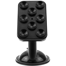 Xit Universal Car Mount with Suction Grips - Retail Packaging - Black