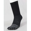 Fukutoku Sangyo Reinforced 5-Toe, Black, Approx. 10.2 x 3.9 x