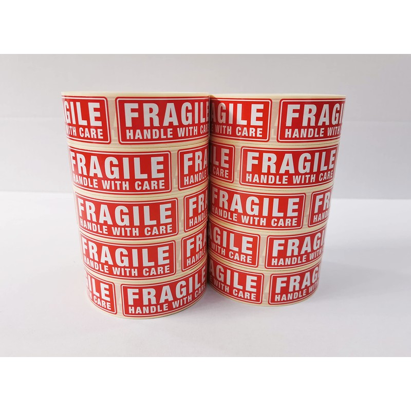 Wrayson Fragile Labels - Handle with Care - Semi Gloss