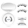 Magnetic Lashes Kit, Higu clace Waterproof Magnetic Eyelash with Applicator