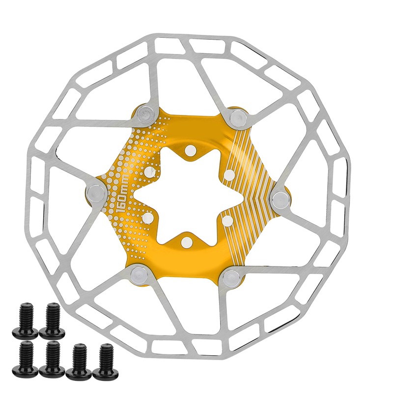 Bike Ultralight Floating Rotor Brake Disc Pad Accessory 160mm for