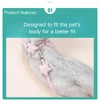 Adjustable Rabbit Harness Leash Bunny Harness for Pet Walk Running