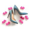 DELFA Hearts for Heels in Twin Pack Exclusive 2 Pairs