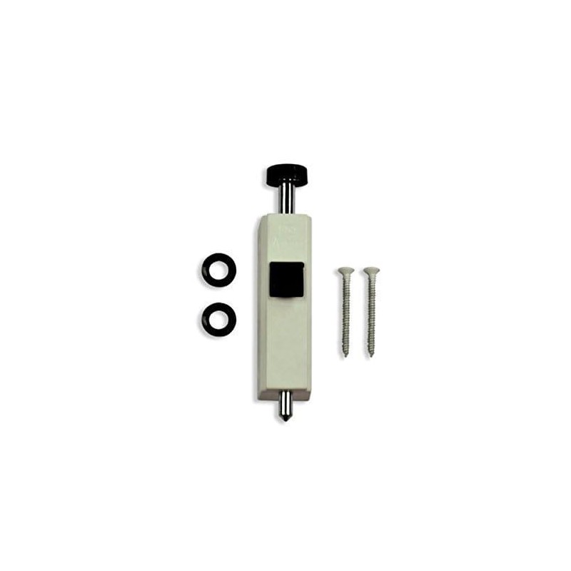 Andersen Auxiliary Security Lock, Foot Latch - White - 1997301