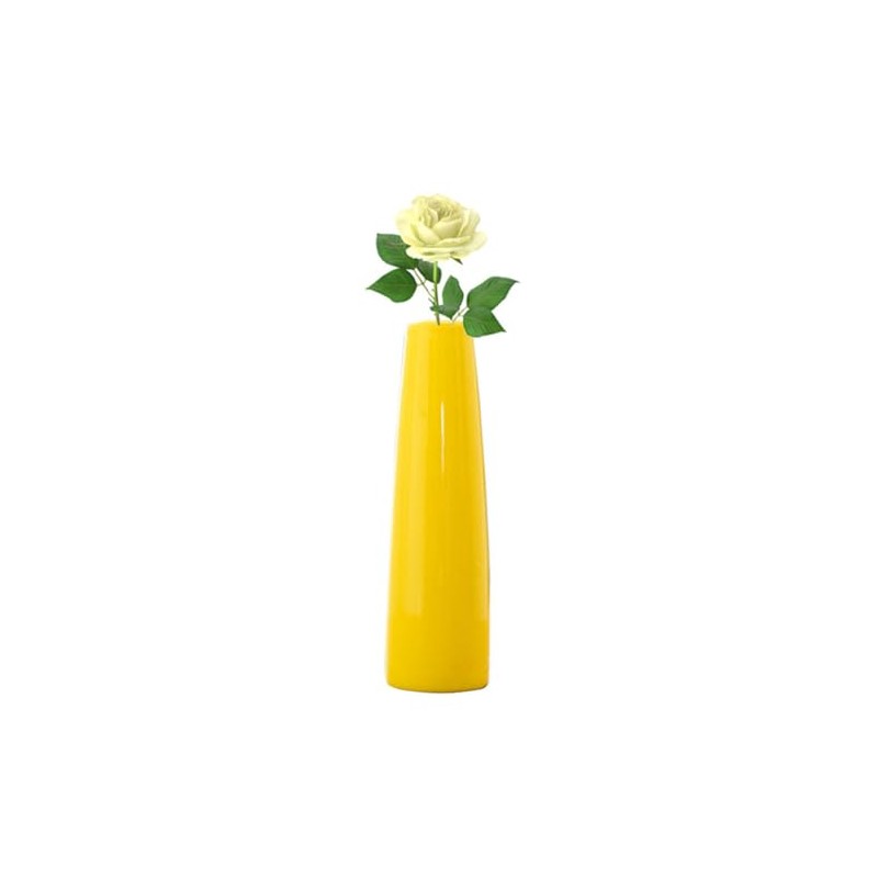Small Ceramic Bud Vase Conic Flower Single Stem Vase Modern