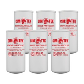 Cim-Tek 70020-6 800-30 Filter Particulate 1-1/2" 16 UNF 40 GPM 6-Pack