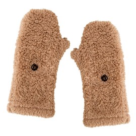 Alphax Gloves Arm Warmer Super Warm Fingertip Exposed Mittens