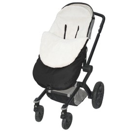 Jolly Jumper Water Resistant Snuggle Bag Stroller - Black