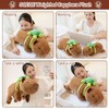 SQEQE Weighted Stuffed Animals Capybara Plush, Weighted Capybara Stuffed Animals