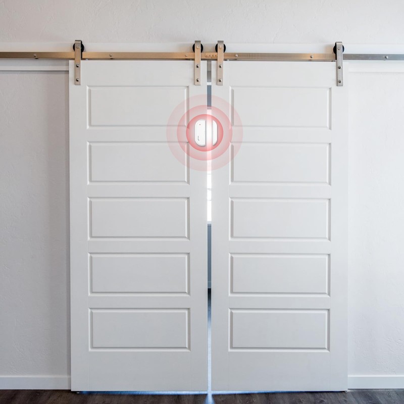 CPVAN Door/Window Contact Sensor for Home Alarm System Compatible with