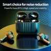ANC/ENC Noise Cancelling Wireless Earbuds Bluetooth 5.2 Earphone Microphone Stereo