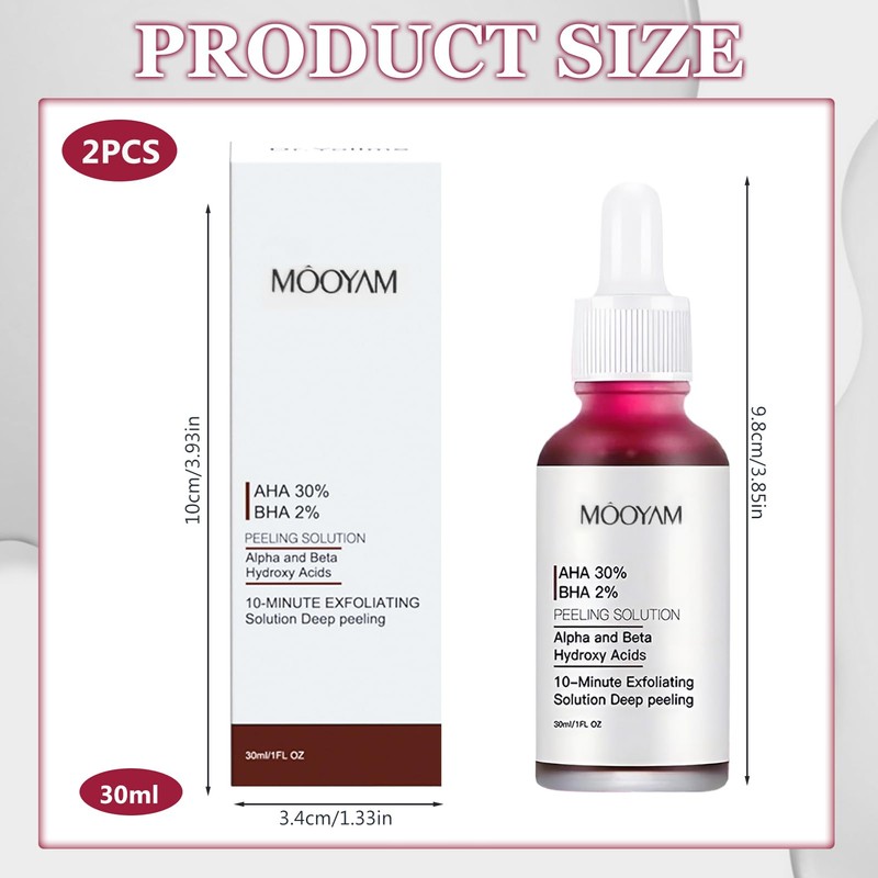 AHA 30% + BHA 2% Peeling Solution, 2 x 30