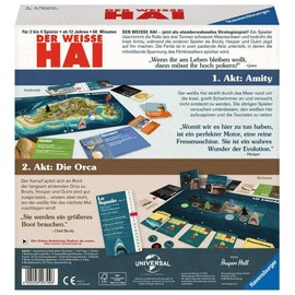 Ravensburger Spiele 26799 - The White Shark 26799 - Exciting Board Game from 10 Years