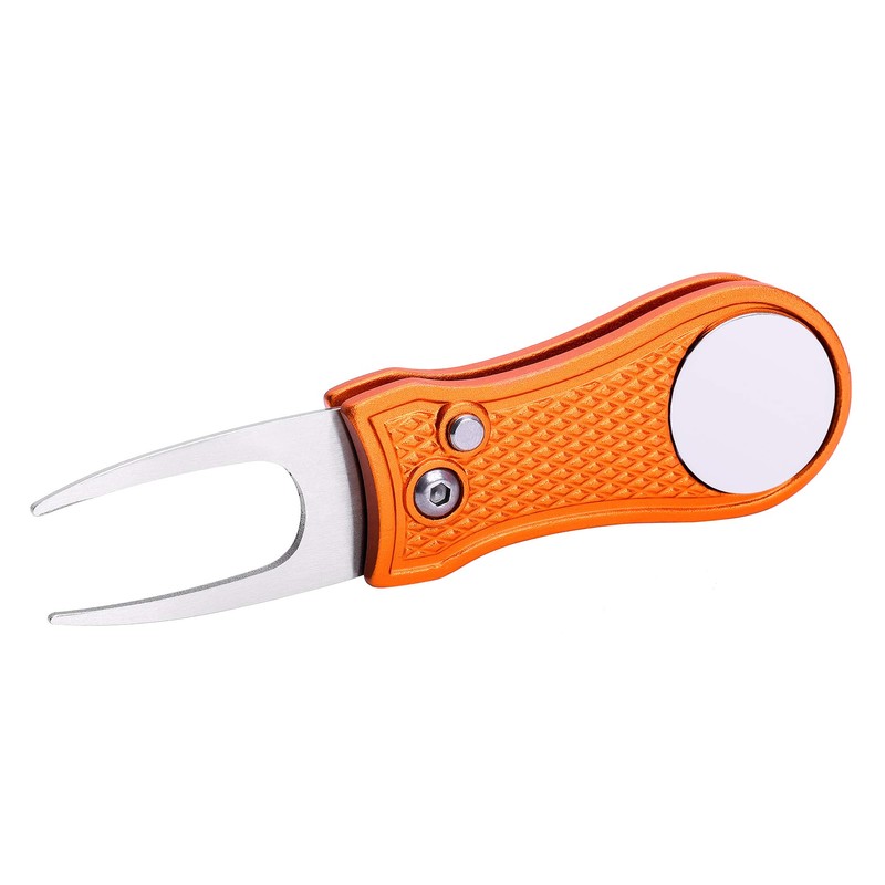 Mile High Life All Metal Foldable Golf Divot Tool with