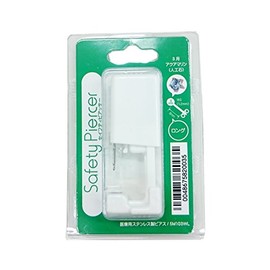 JPS Safety Piercer Ear Long Type Silver Color (Medical Stainless Steel) March 5M103WL 1 Piece (x1)