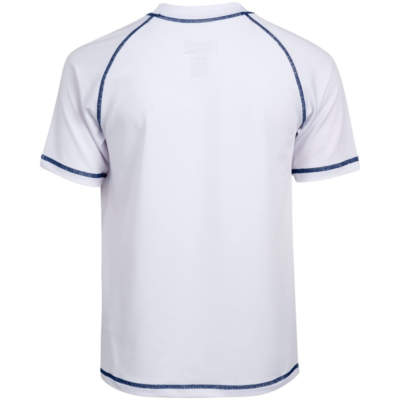 iXtreme Boys' Big Palm Tree Rash Guard, Size 5, White