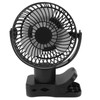 Portable Clip On Fan 4000mah Rechargeable Desktop Fan with LED
