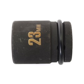 PAOCK SSPOWER Thin Mouth Impact Wrench Socket, Short, IMS-23S, 0.9 inches (23 mm), Insertion Angle: 0.5 inches (12.7 mm)