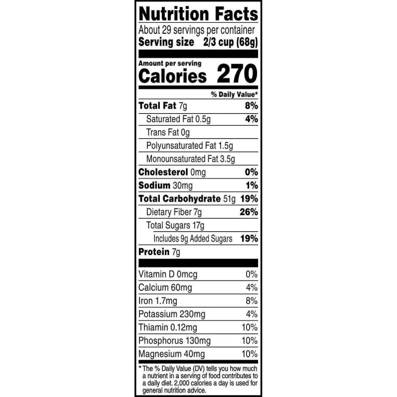 Quaker, Simply Granola, Oats, Honey, Raisins & Almonds 34.5 oz,