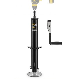 5000lbs A-Frame Trailer Jack,30" Lift 20-24V Cordless Drill Compatible with Adjustable Drop Leg for Utility, Yacht, and Camper Trailers