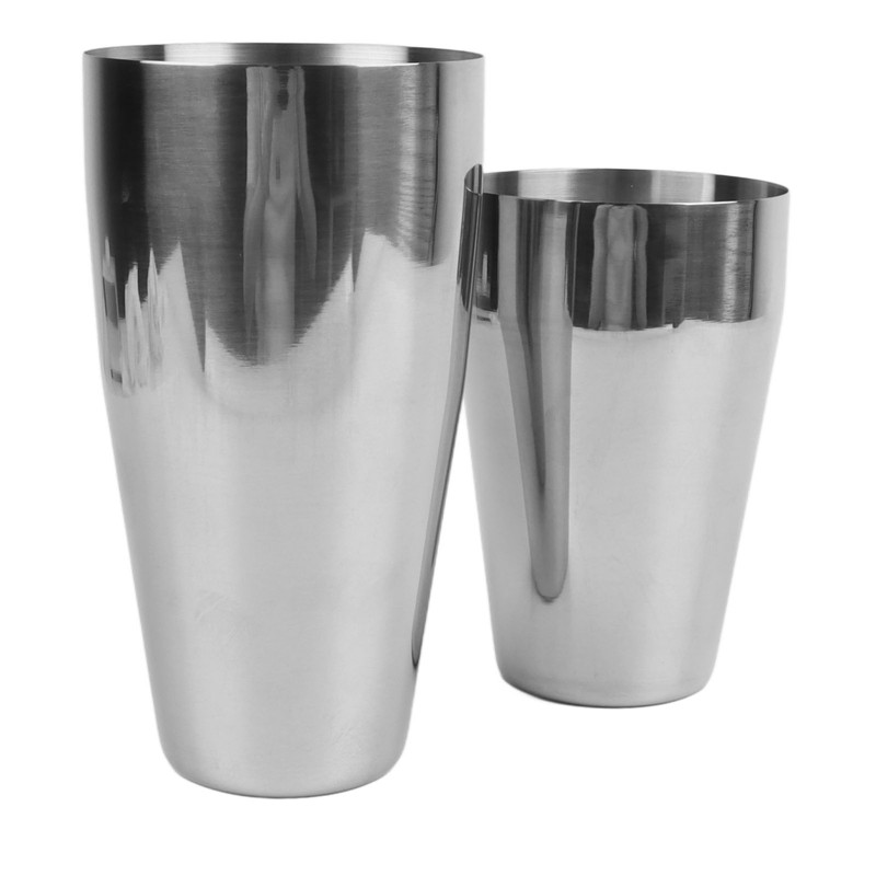 Shaker Cocktail Tin 2 Layer 800 and 600ml Well Sealed
