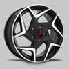 Biomar Labs 4 x Center Hubcaps, Compatible with Ford Centre