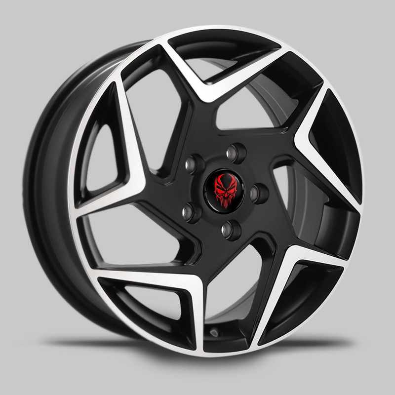 Biomar Labs 4 x Center Hubcaps, Compatible with Ford Centre