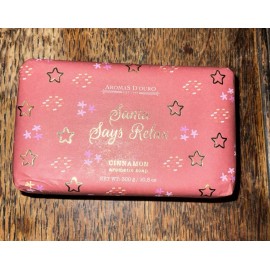 Aromas D’Oura, Santa Says Relax, Cinnamon, Bar Soap, 10.5oz, Aromatic, Christmas