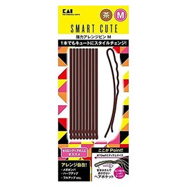 Kai Corporation SmartCute Strong Arrangement Pin M (Brown) HC3325