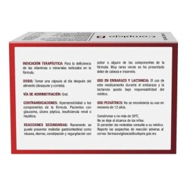 Tamilgentrin Complejo B Vitaminas Y Minerales 30 Cápsulas                                                                                             