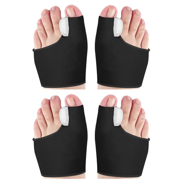 4pcs Bunion Correctors For Women,Toe Spacers,Toe Separators For Men,Toe Separators To Correct Your Toes,Bunion Pads,Hammer Toe Straightener Corrector For Yoga Toes,Turf Toe Brace,Toe Support For Pain