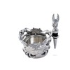 Arthur Court Crab Wine Caddy & Stopper Set by Arthur