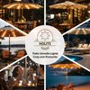 Patio Umbrella Lights Cordless 120 LED Table Umbrella Lights Solar