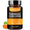 Turmeric Curcumin and Black Pepper Capsules - 500mg Per Capsule