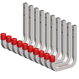Secotec Universal Hooks Galvanised 80 x 120 mm Load Capacity 45 kg Pack of 10