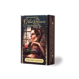 Renolman Oracle Card, Divination Telling, Gilded Reverie Lenormand Expanded Edition, Japanese Instruction Manual Included (English Language Not Guaranteed)