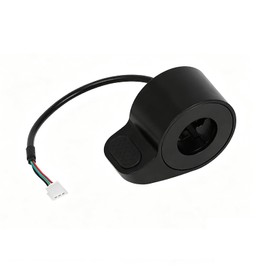 Rqhddpeij I9 Thumb Throttle Compatible with Iscooter I9/I9M/I9 Pro/I9 Max, Scooter Accelerator Replacement Throttle Speed Control Handlebar Assy, Thumb Dia Accelerator Replacement Parts