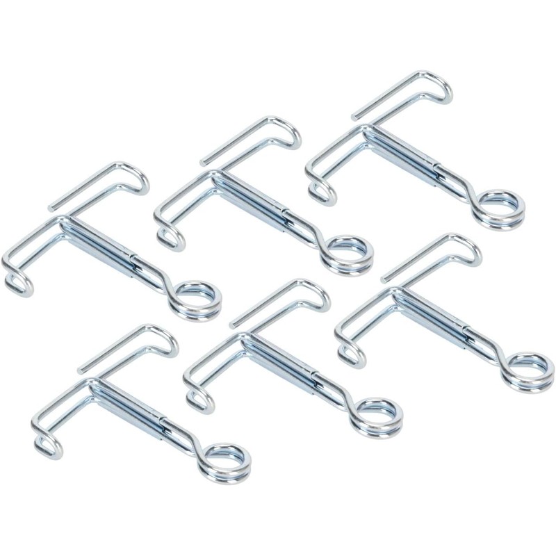 25 Pcs Flat Jaw Pinch Taps Stainless Steel Control Flow